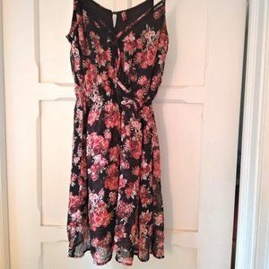 Strappy Floral Dress